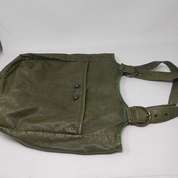 Vintage 70's Tote Bag. Army Green.. - Picture 11 of 12